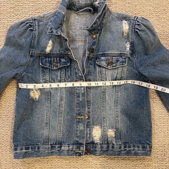 Custom Geez Louis Denim Jacket - Picture 2 of 4